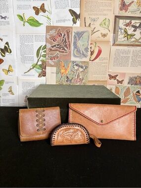 Leather Wallets lot of 3